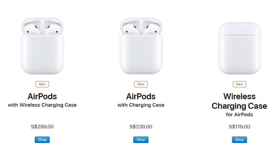 Apple Releases AirPods 2, Where To Buy In Cheap Price in Singapore