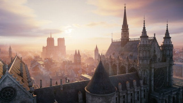 Notre Dame wordt gereconstrueerd met behulp van Assassins Creed Unity