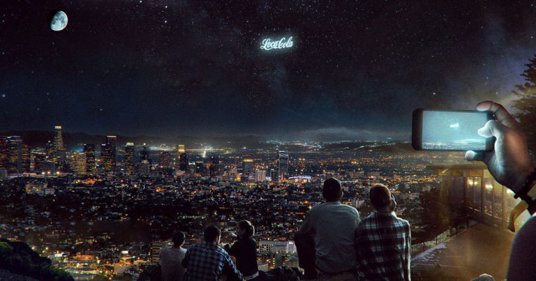 Now You Will See Ads On The Sky At Night With This Startup