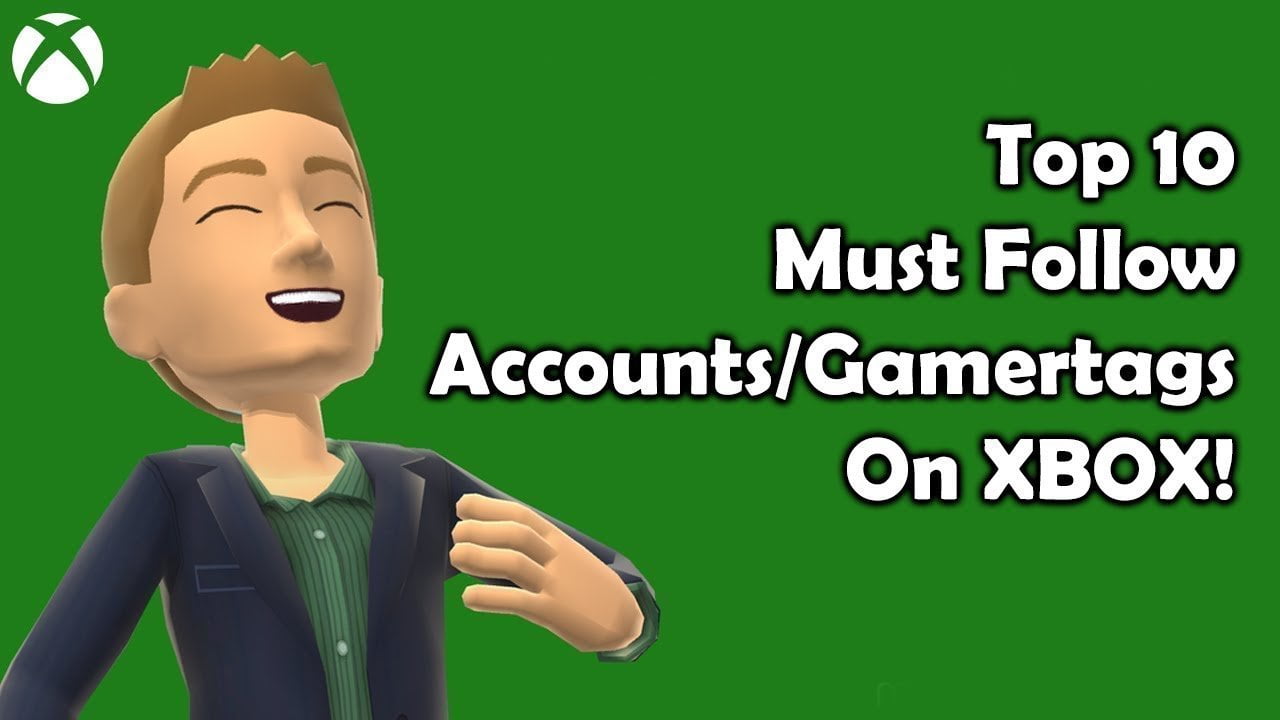 Top 10 des meilleurs gamertags de comptes à suivre sur Xbox