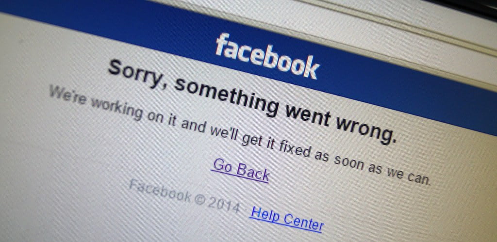 Facebook Is Down For Maintenance Users Unable To Comment Or Post