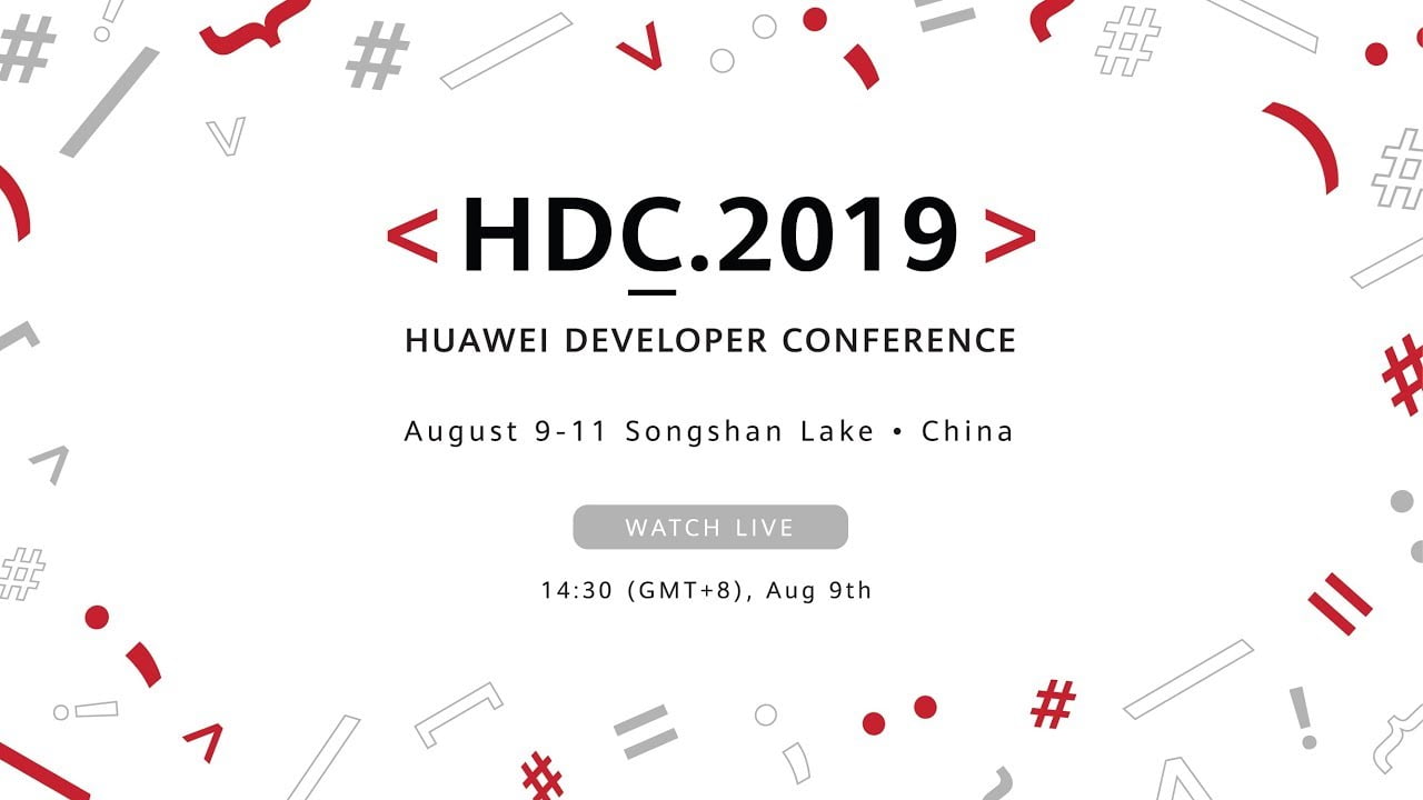 Conférence des développeurs Huawei 2019 en direct