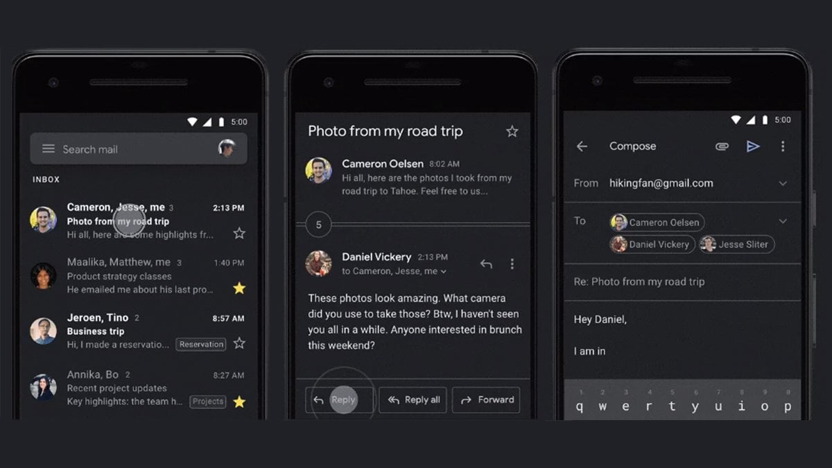 How To Permit Gmail Darkish Mode In 2020 On Android Ios