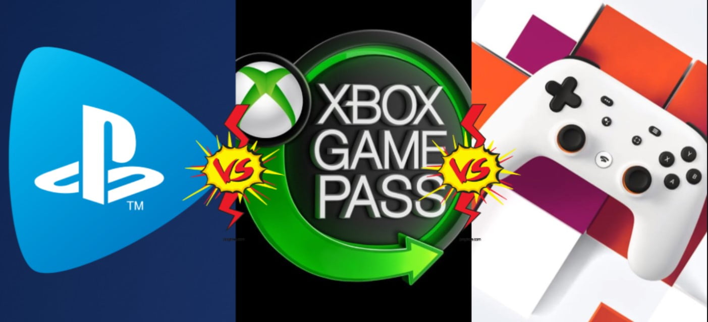 Xbox Game Pass Vs Playstation Now Vs Stadia
