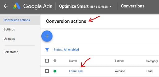 Bogue de conversion Google Ads