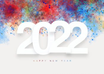 frohes neues jahr wünscht grüße nachrichten poster 2022