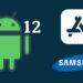 Android 12 staat het downloaden van apps van Samsung en Apple App Store toe
