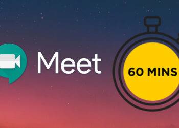 Google Meet beperkt oproepen tot 60 minuten