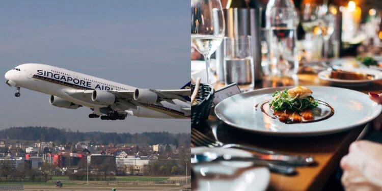 Singapore Airlines Turns A380 into a Restaurant