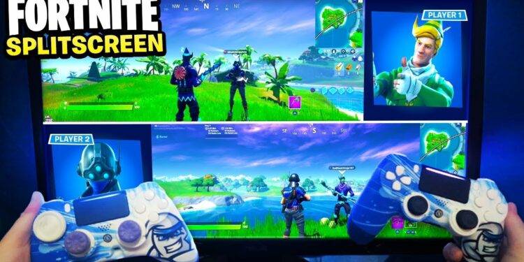 Fortnite Gets Split Screen on PS5 and Xbox Series X