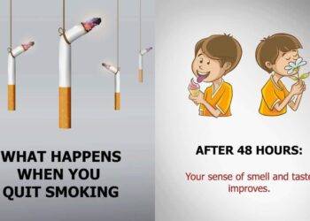 Dinge passieren, wenn Sie mit dem Rauchen aufhören