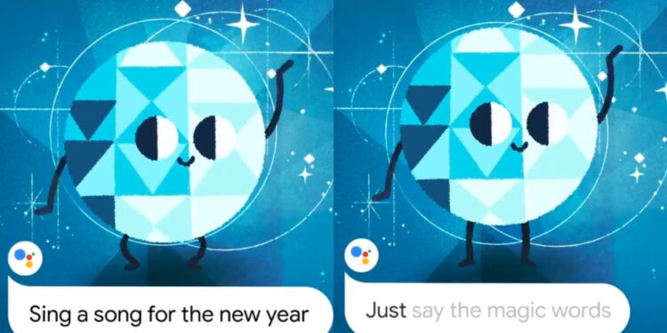 Chanson Google Nouvel An 2021
