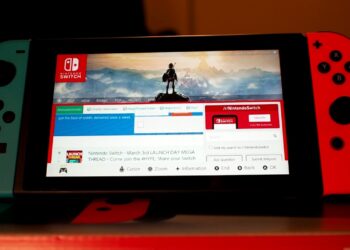 Nintendo Switch-browser