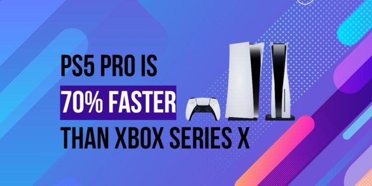 La PS5 Pro sera 70 fois plus rapide que la Xbox Series X