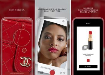Application de rouge à lèvres alimentée par l'IA de Chanel