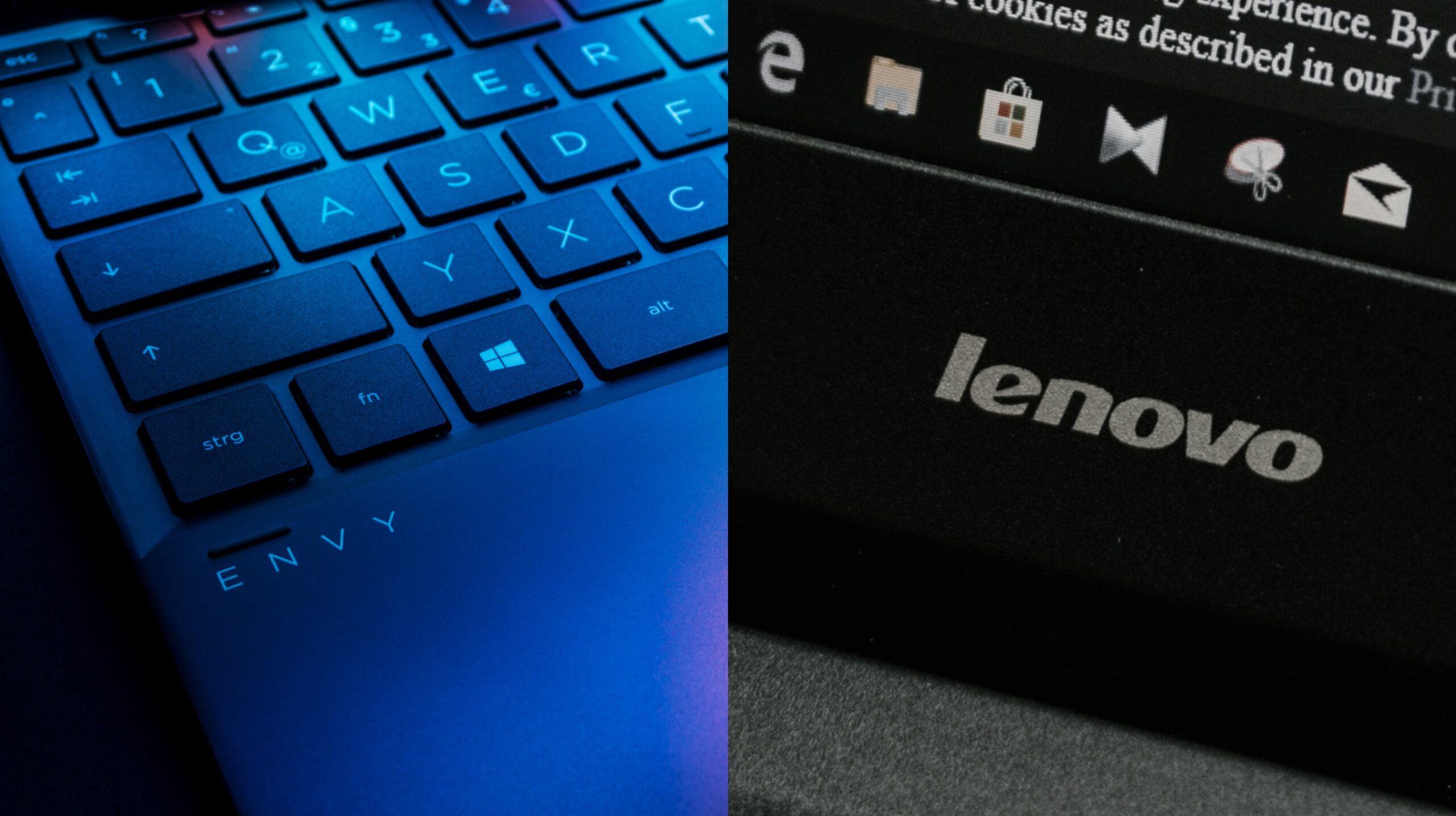 Lenovo ve HP Dizüstü Bilgisayarlar ve PC