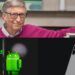 Bill Gates gebruikt een Android-telefoon