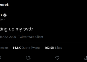 Eerste tweet ooit op Twitter geveild NFT