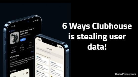 club-house enregistrer des conversations voler des données violer la confidentialité
