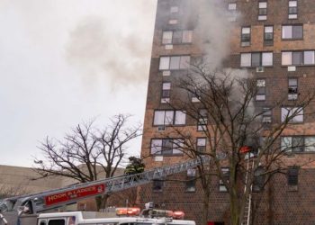 cropped new york fire in bronx