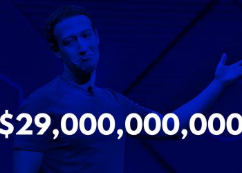 segna Zuckerberg perdita miliardi elimina facebook