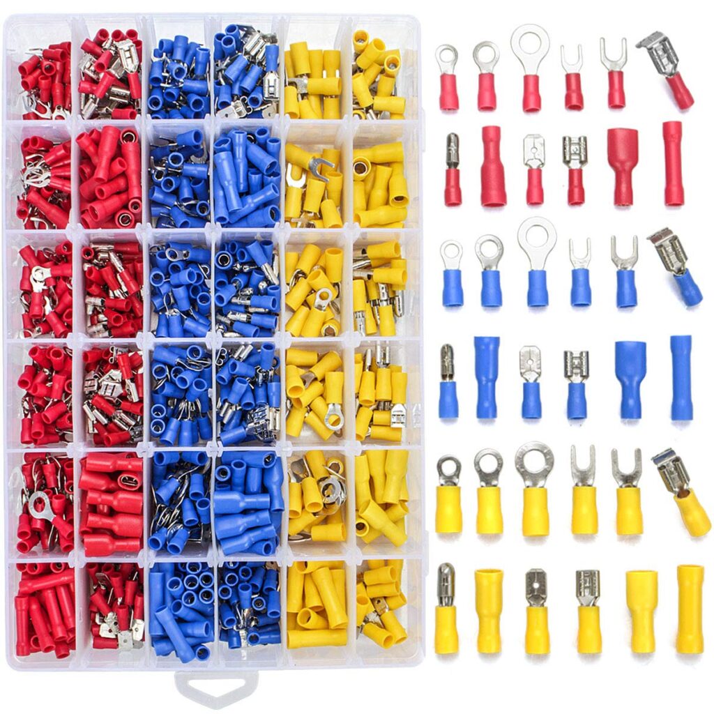 qibaok 840pcs electrical wire connectors