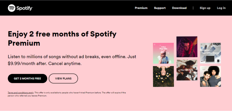 [DEAL]: Get Spotify Premium 2 Months For Free (2022)