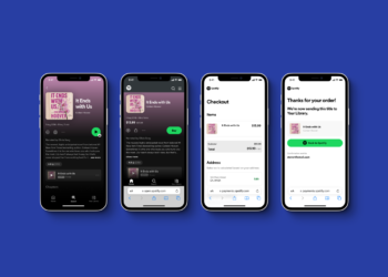 Spotify startet Hörbuchdienst in den USA