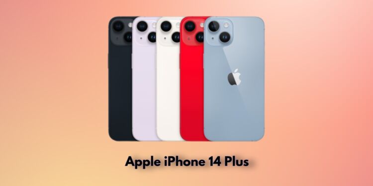 apple iphone 14 plus couleurs