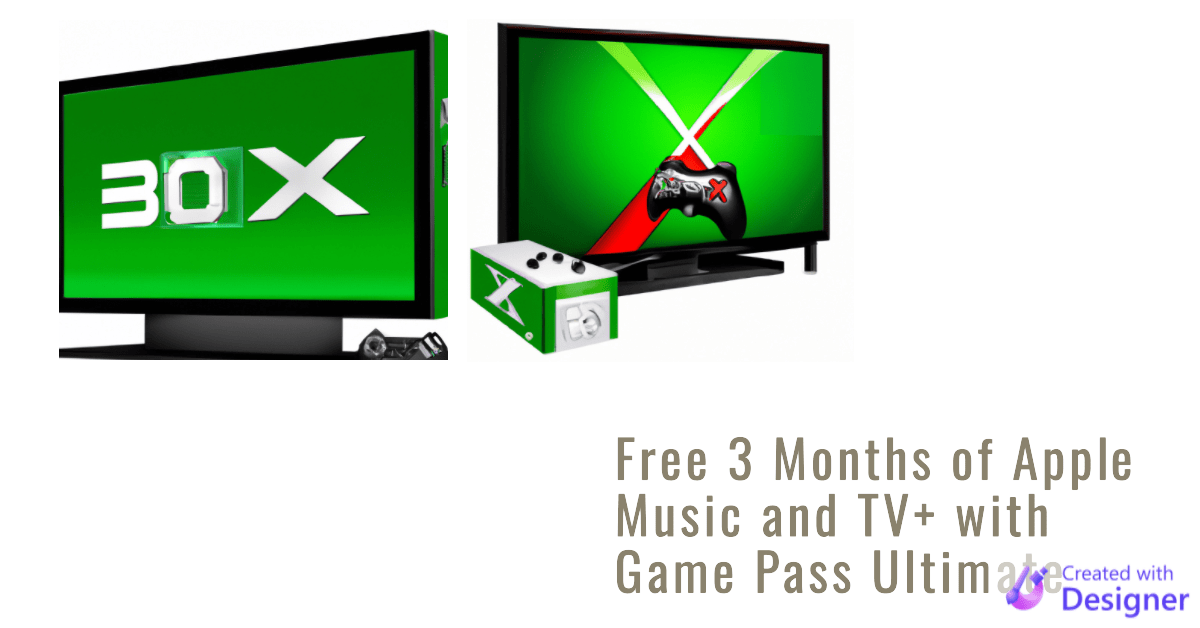 Kritisk smykker Afskedige Get Free 3 Months of Apple Music and TV+ On Xbox Game Pass Ultimate