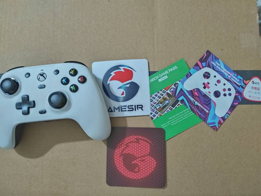 gamesir codes and stickers