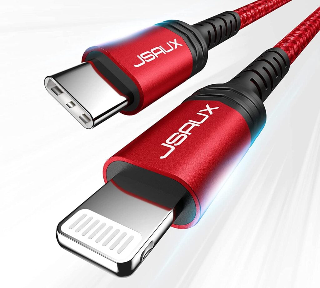 JSAUX USB C to Lightning Cable 6FT