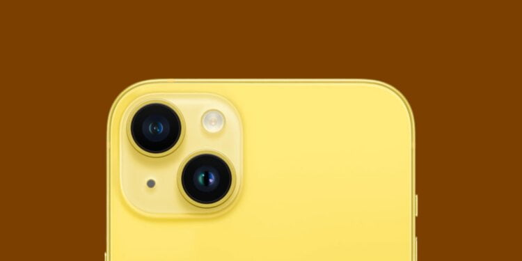 iPhone 14 Sarı