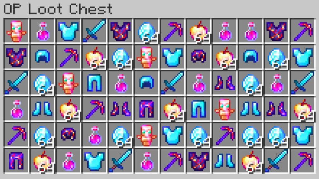 MINECRAFT Loot Chests