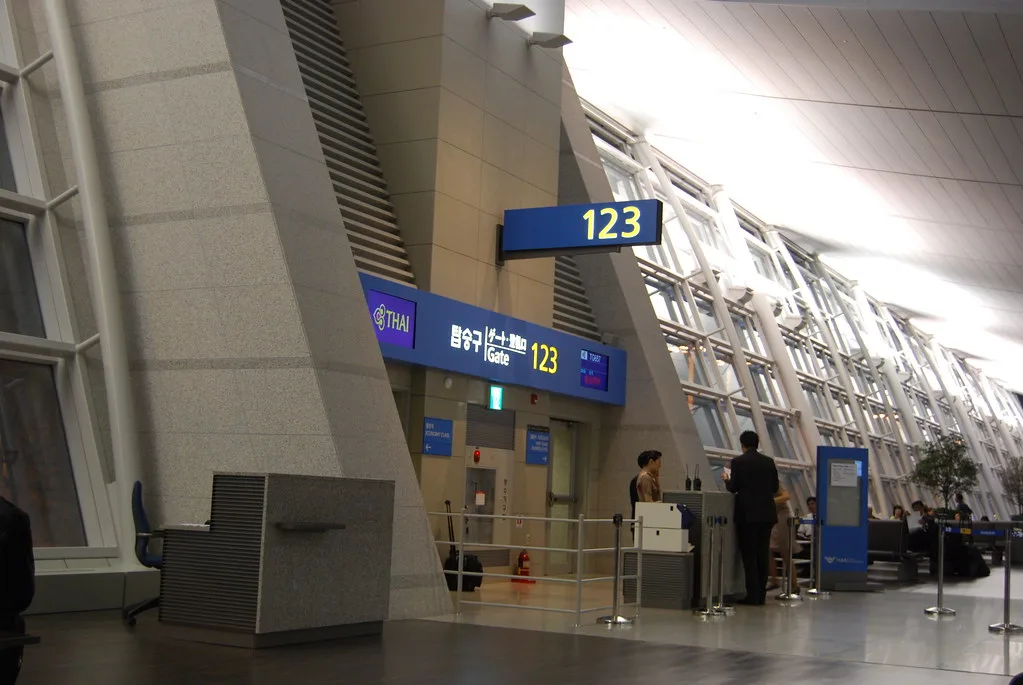 lapangan terbang antarabangsa incheon, seoul, korea