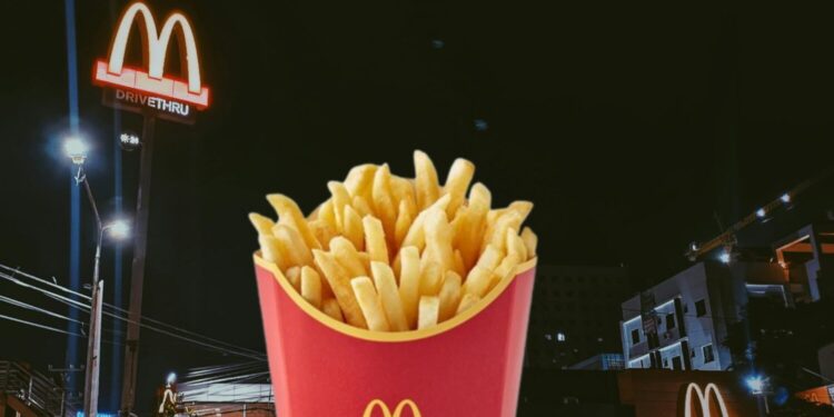 fries scented billboards