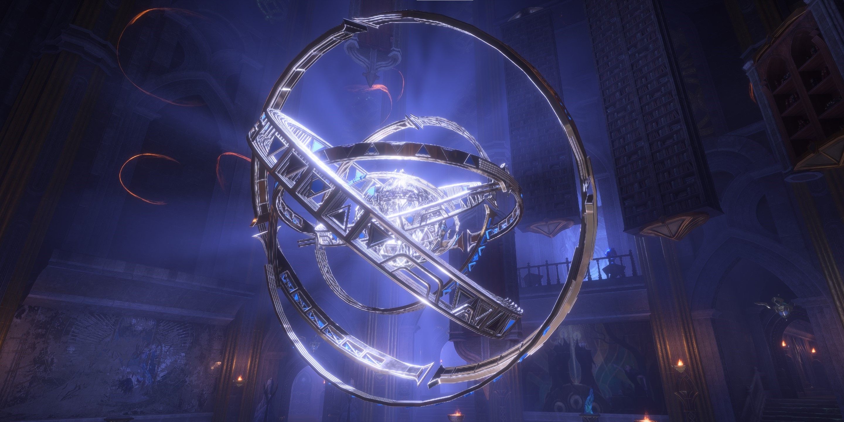 The library astrolabe in the lighthouse of Dragon Age: The Veilguard