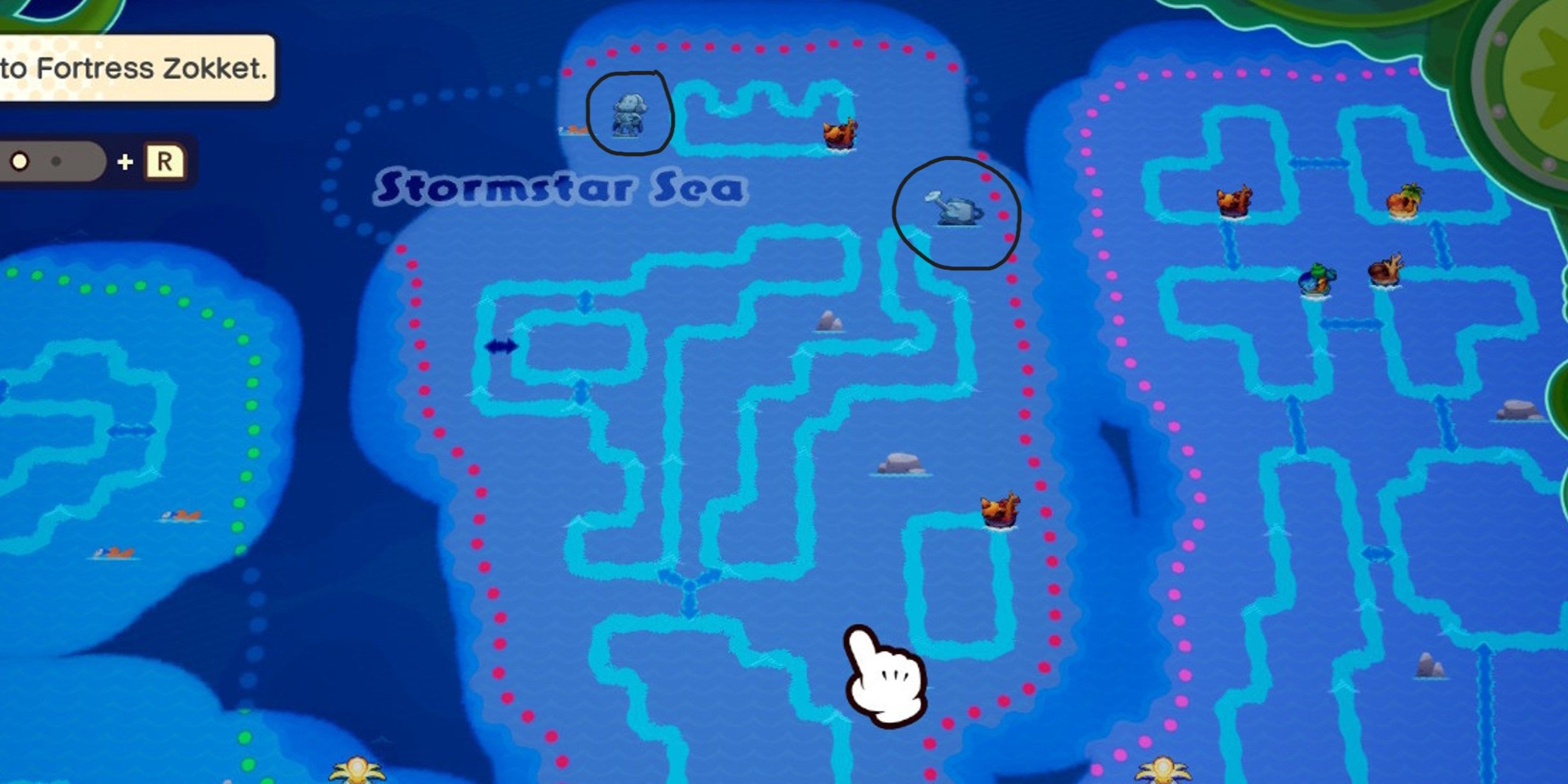 Stormstar Sea in Mario & Luigi: Brothership