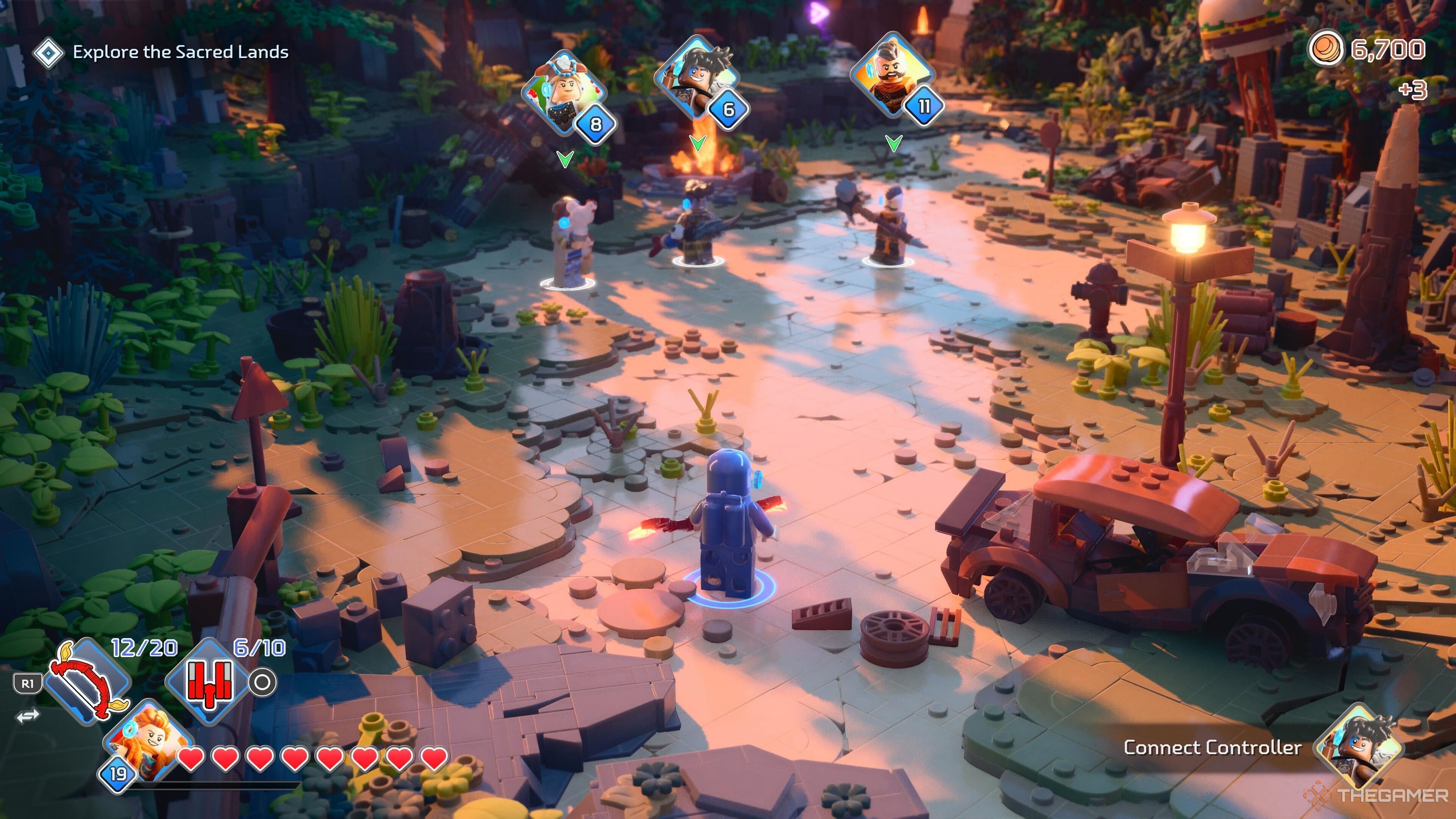 Objective screen for an Expedition in Lego Horizon Adventures.