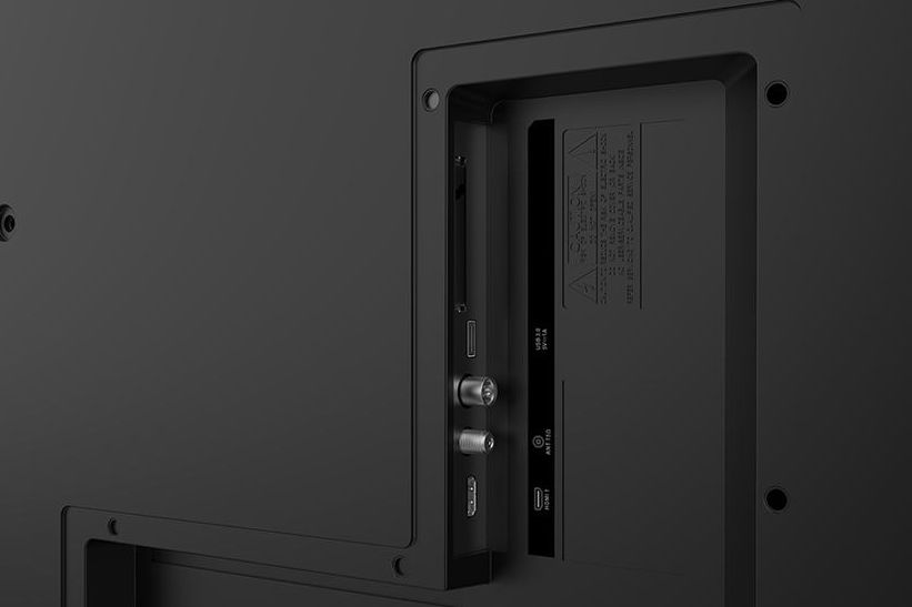 Sansui 55-inch OLED TV (ports).