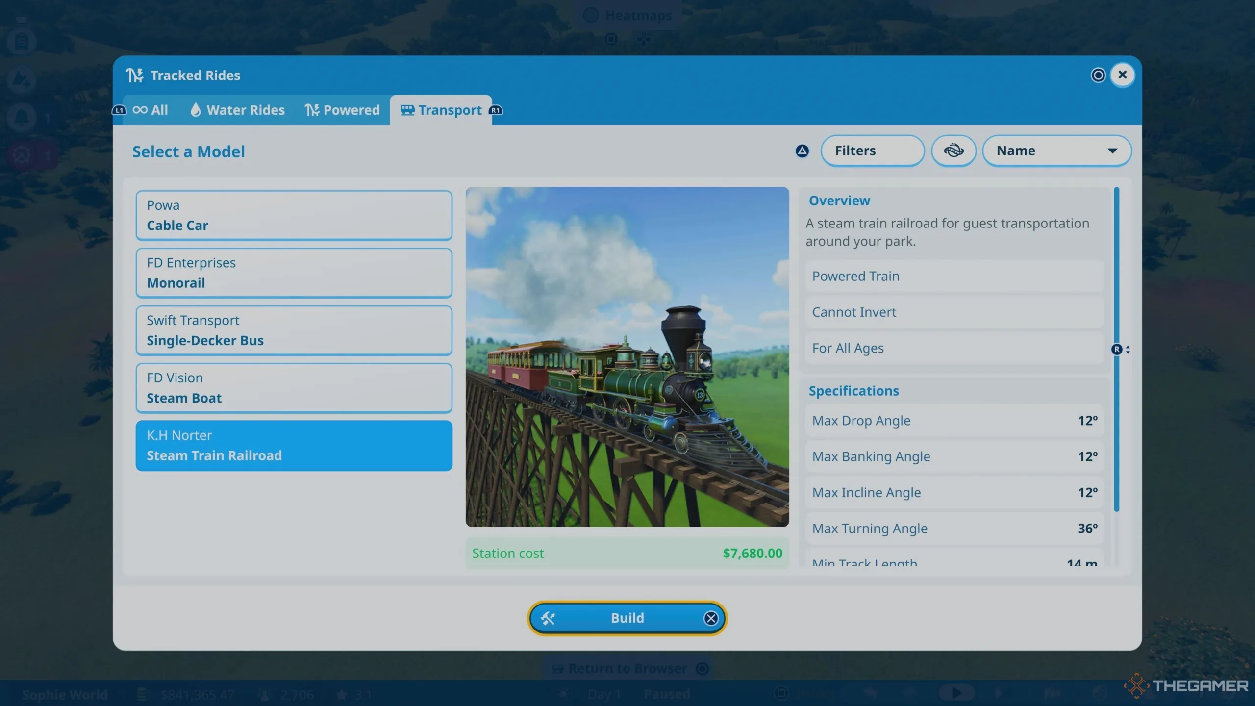 Exploring Planet Coaster 2: A Guide to Transport Rides