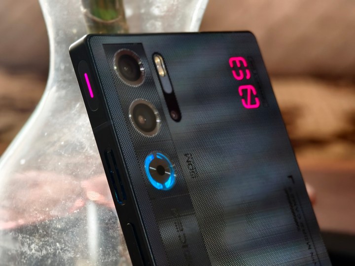 Image showing the cameras on the back of the RedMagic 9 Pro.