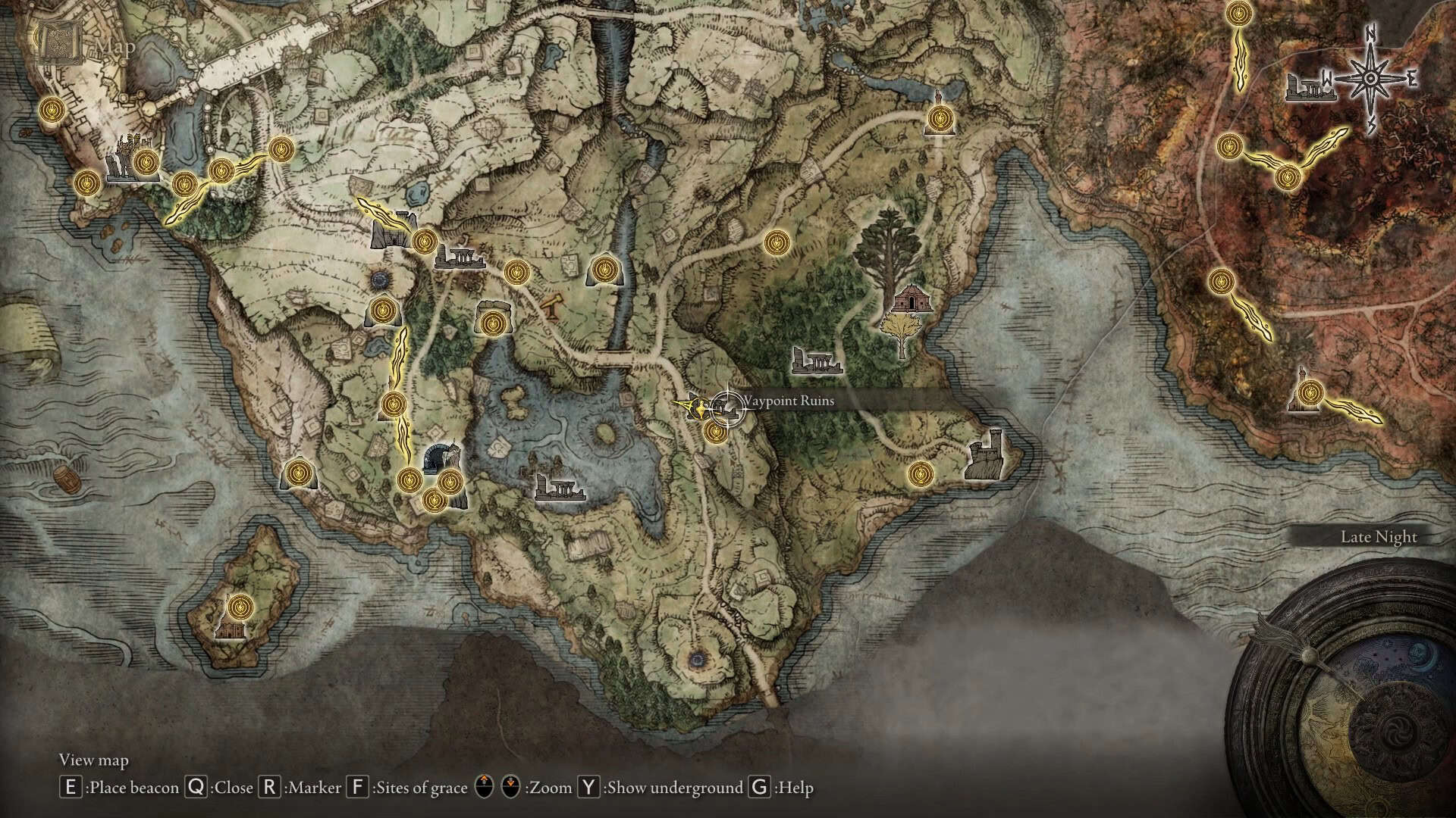 Waypoint Ruins Location