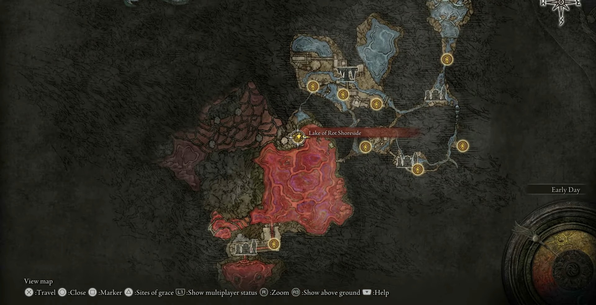 Scarlet Rot location