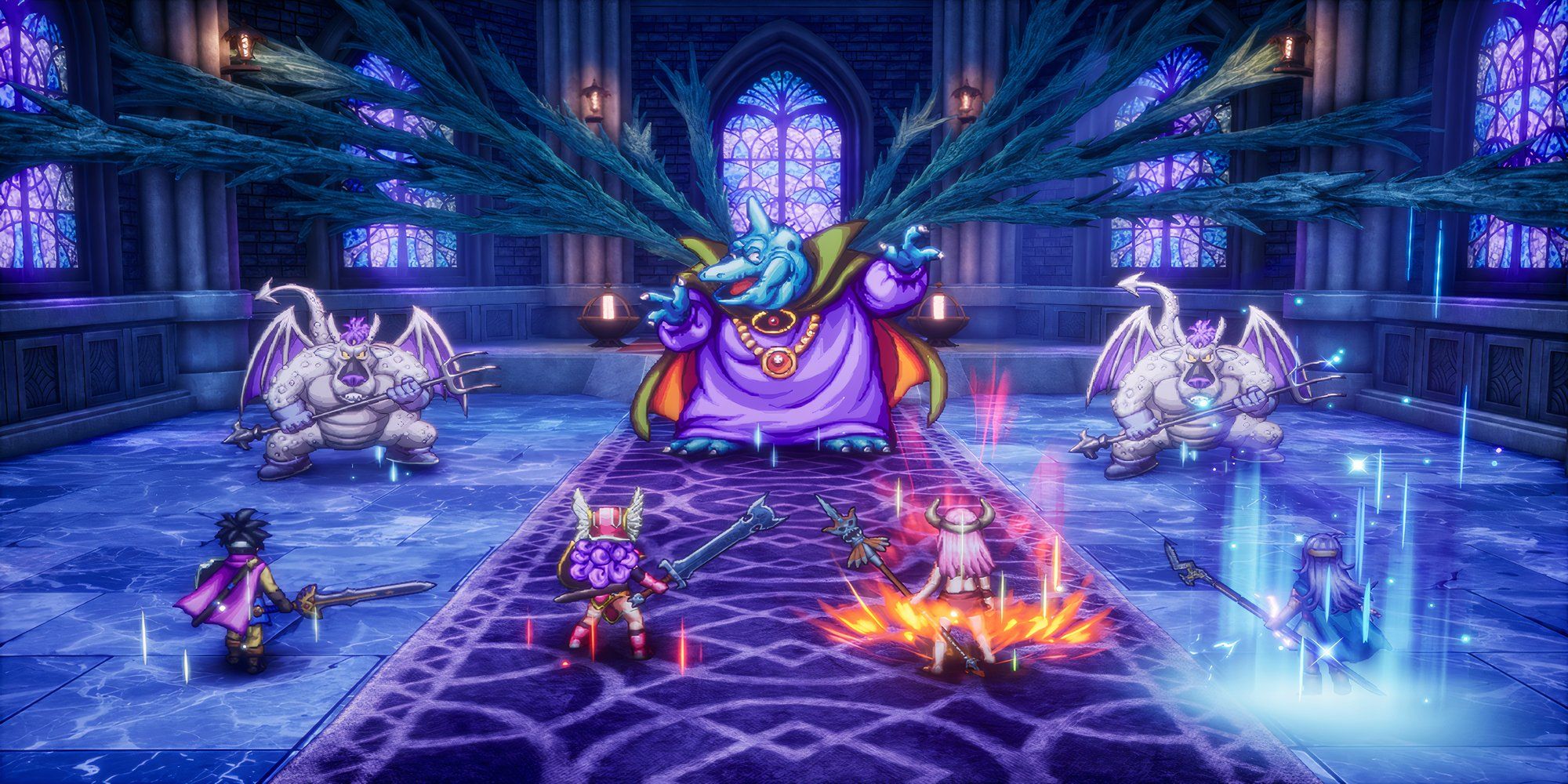 Dragon Quest III Soul of Baramos Boss Fight