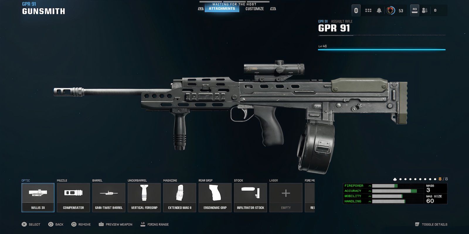 GPR 91 loadout for Ranked Play