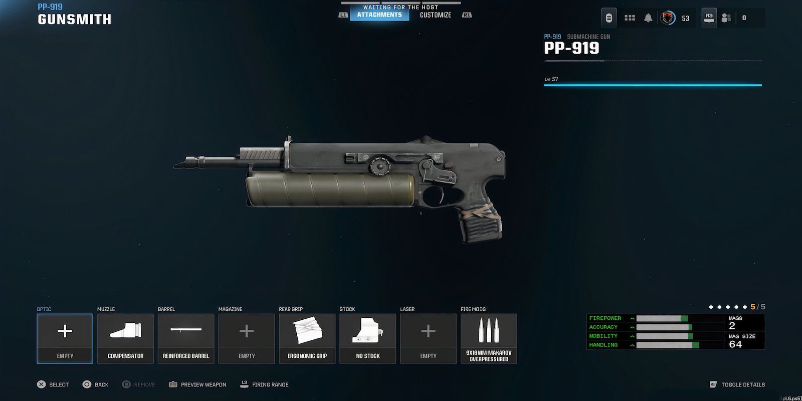 PP-919 loadout for Ranked Play