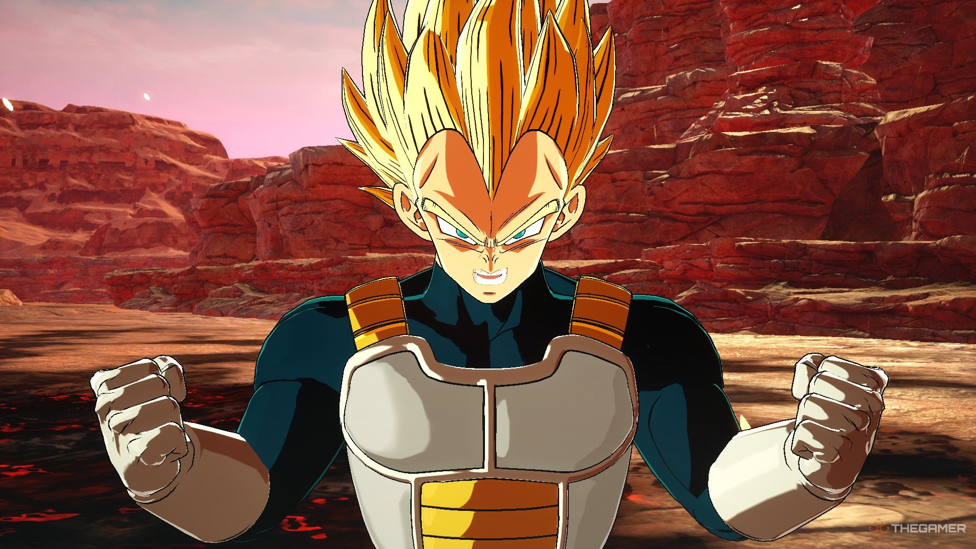 Vegeta as a Super Saiyan
