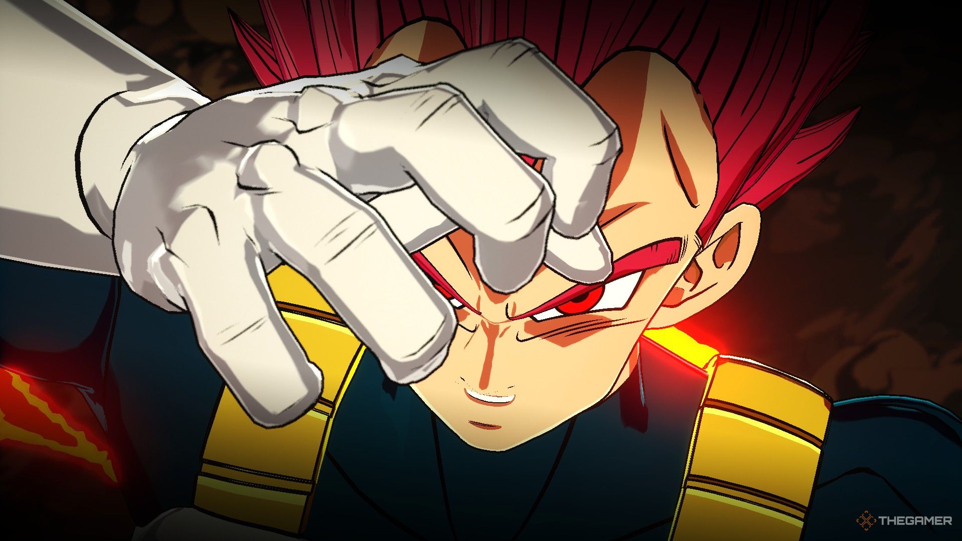 Vegeta as a Super Saiyan God