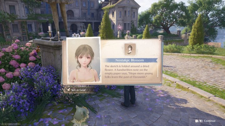 Infinity Nikki Kindled Inspiration Yesteryear's She quest reward